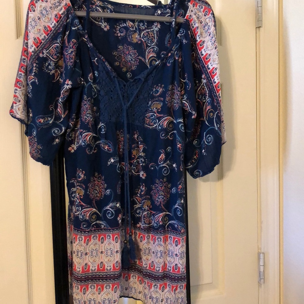 Angie 3 quarter sleeve dress